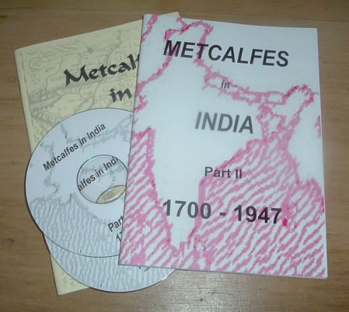 Metcalfes in India - Parts 1 & 2 (Booklet & DVD)