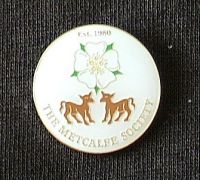 Yorkshire Rose/Calves Badge/Lapel Pin